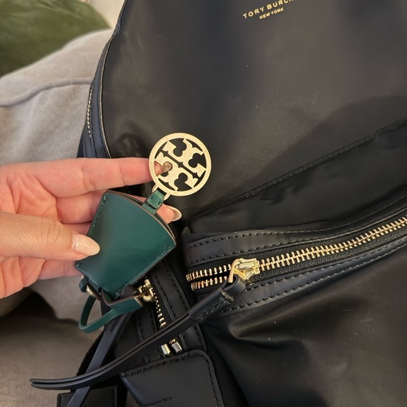 Tory Burch Black Nylon Small Backpack - Picture 3 of 5